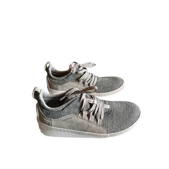 Sorel Women’s Out N About Plus Gray Waterproof Sneakers Size 9.5 - Picture 1 of 9